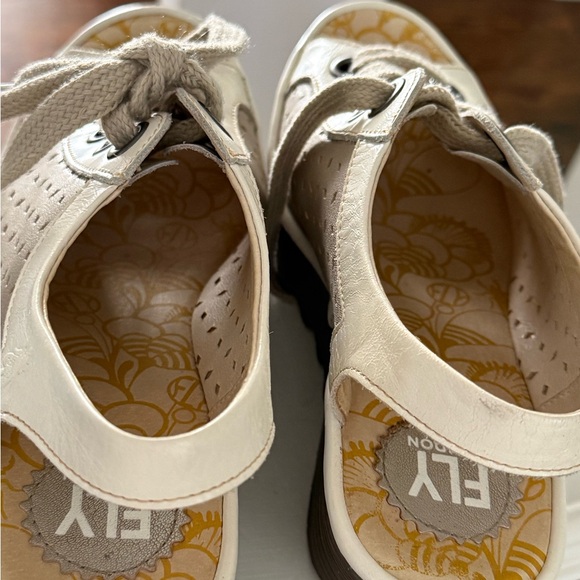 Fly London York sandal-like new. Borgogna silver and off white - Picture 6 of 8